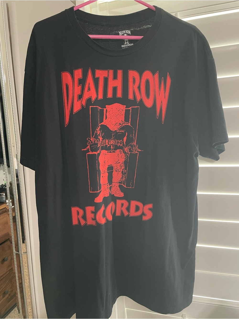 Death Row Records Rap Tee Hip Hop T-Shirt Men’s XXL Black